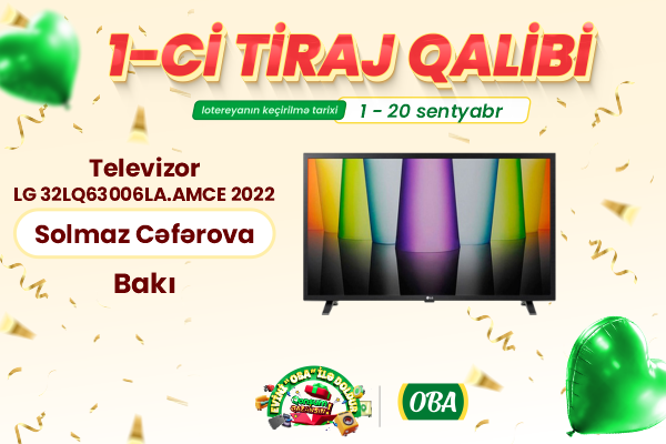 LG televizorun qalibi
